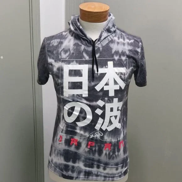 Fresh Laundry Shirts Tops Fresh Laundry Japan Wave Hoodie